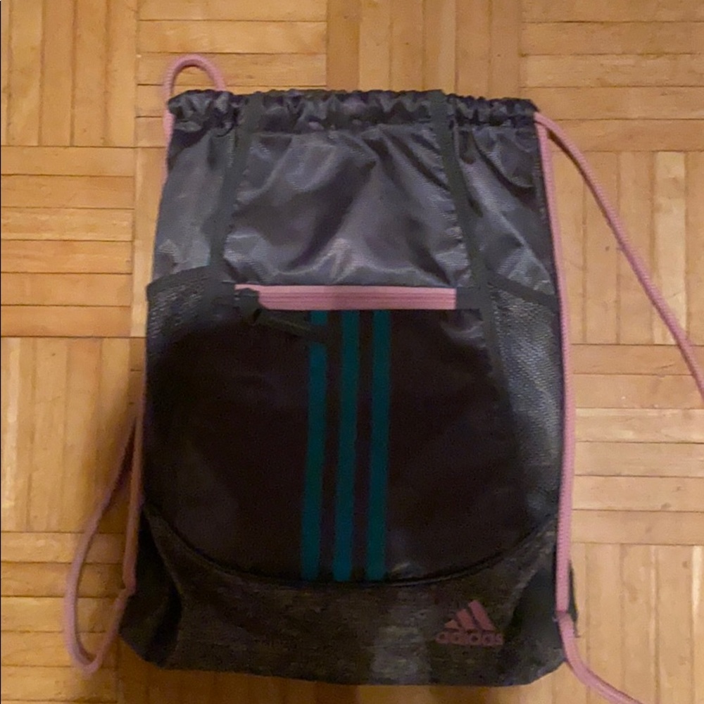 Adidas drawstring sports bag